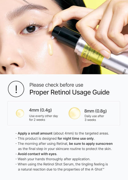 The Vita A Retinol Shot Tightening Serum 30mL